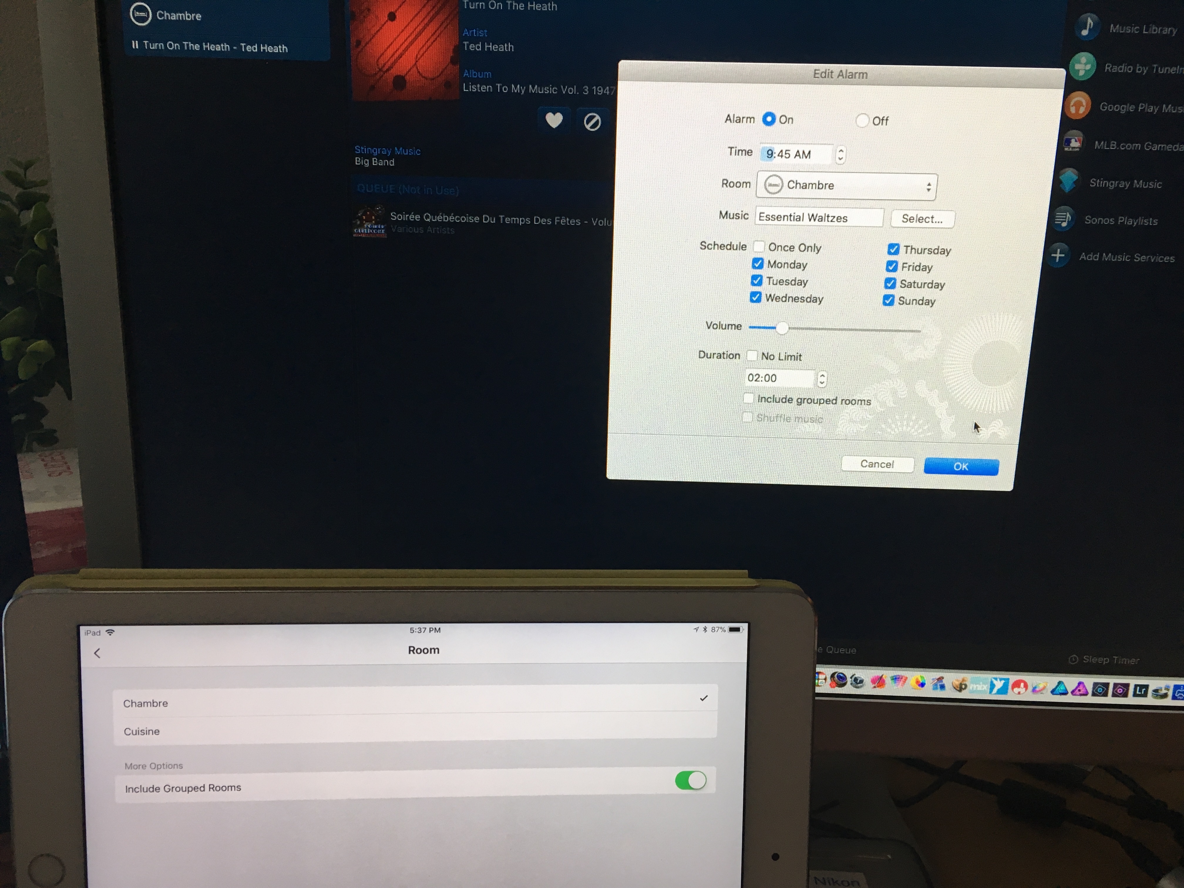 Sonos App For Mac Modify An Alarm Parameter Is Always Reset 4032x3024 Sonos App For Mac Modify An Alarm Parameter Is Always Reset