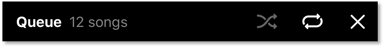 1274x157 Shuffle, Repeat And Crossfade Songs Sonos