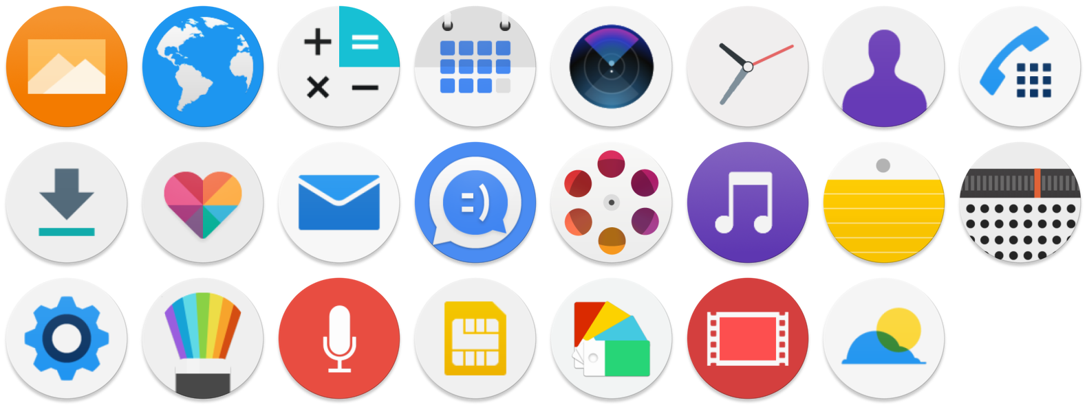 1580x590 Sony Adaptive Icon Pack Adaptiveiconsshowcase