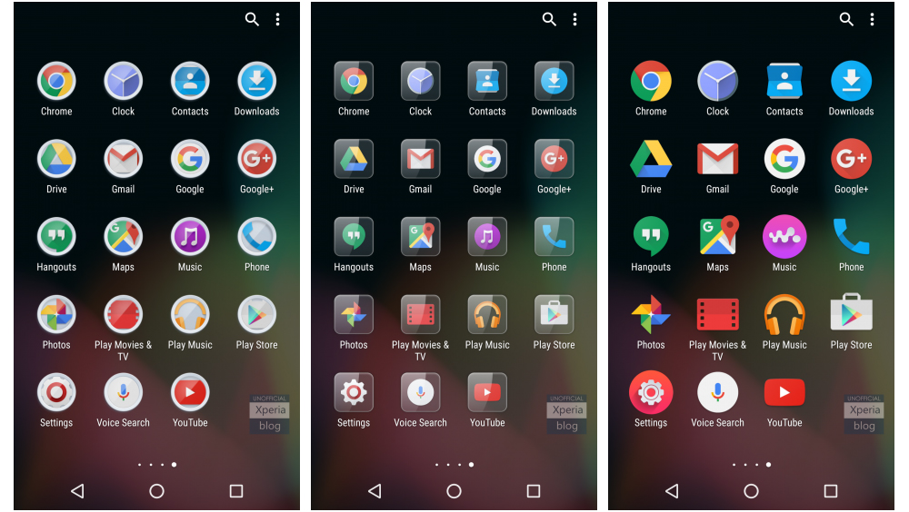 1000x564 Sony Marshmallow Concept Change Icon Appearance In New Home