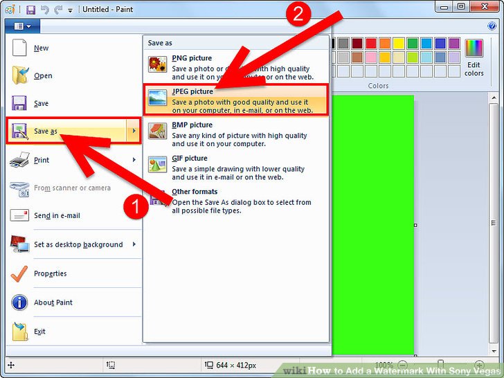 728x546 How To Add A Watermark With Sony Vegas Steps