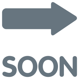 256x256 Soon, Arrow Icon Of Flat Style