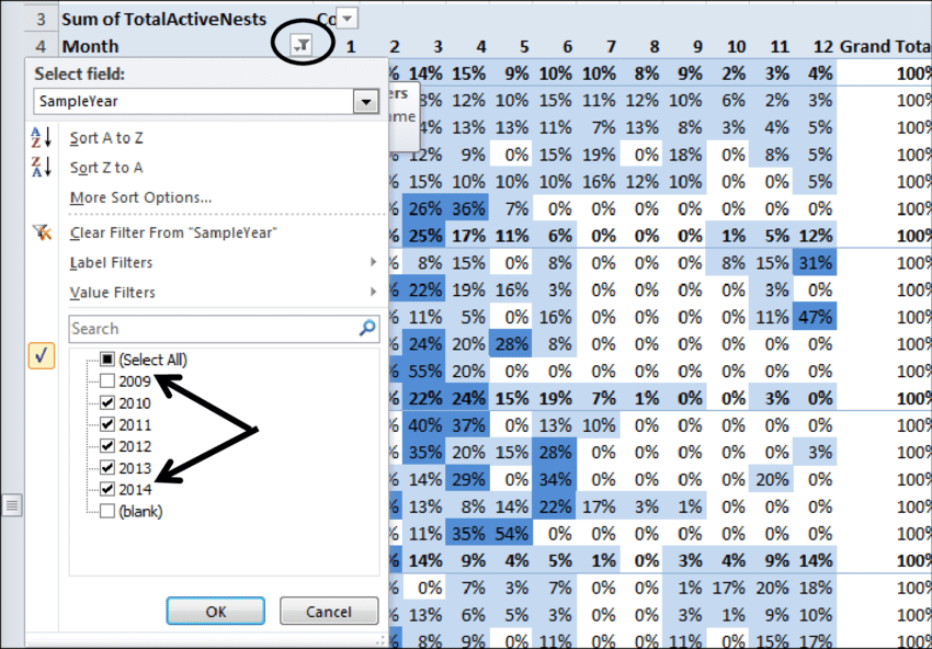 850x592 Figure Sop F Showing The Filter Icon And Where