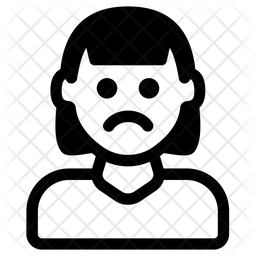 256x256 Sorry Emoji Icon Of Glyph Style