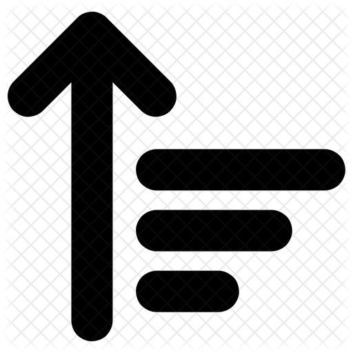 512x512 Sort Icon Of Glyph Style