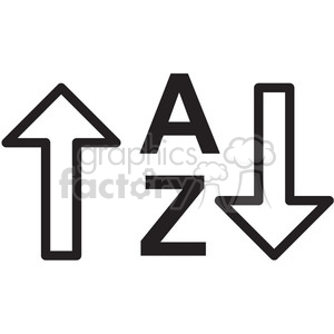 300x300 Sort Order Vector Icon Clipart Royalty Free Gif, Png