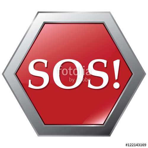 500x500 Sos! Icon Stock Image And Royalty Free Vector On Fotolia