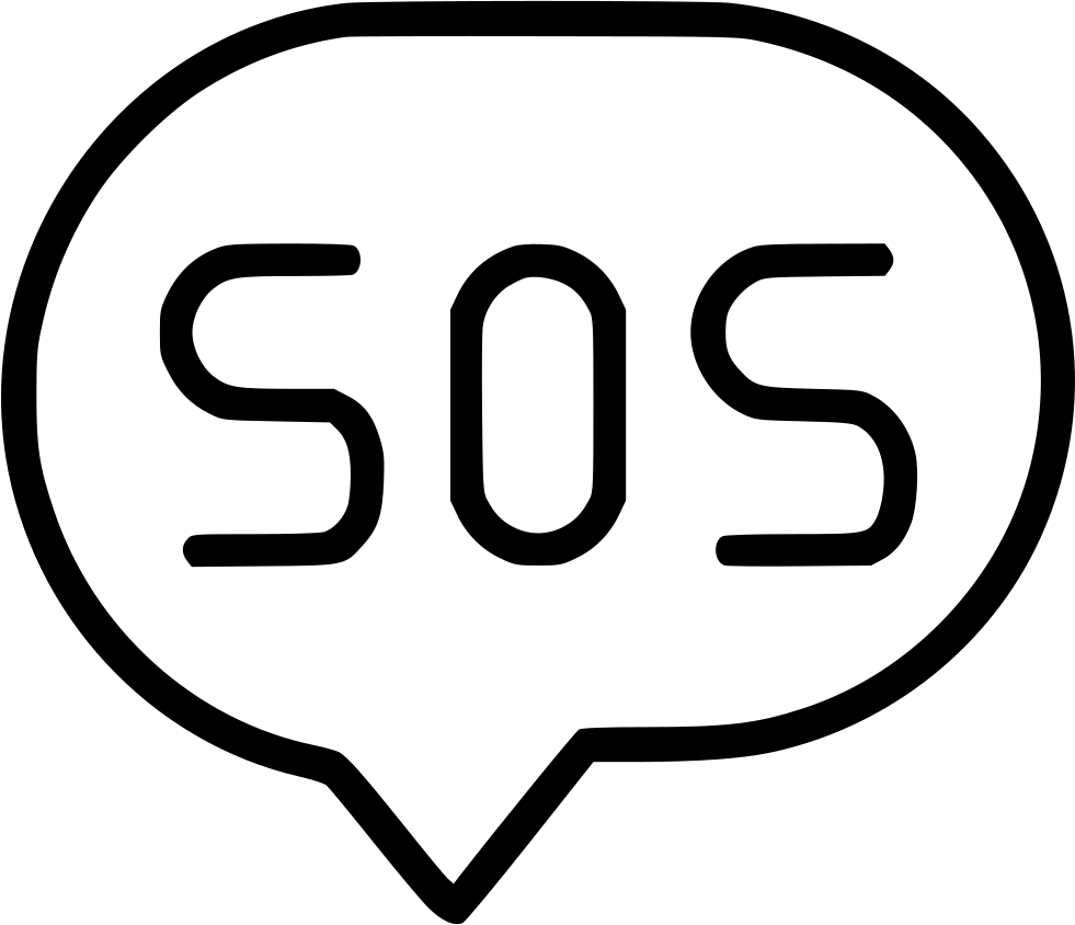 981x844 Sos Png Icon Free Download