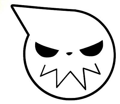 Soul Eater Anime Symbol Icon Cool Vinyl Car Window Truck Sticker 400x345 Soul Eater Anime Symbol Icon Cool Vinyl Car Window Truck Sticker