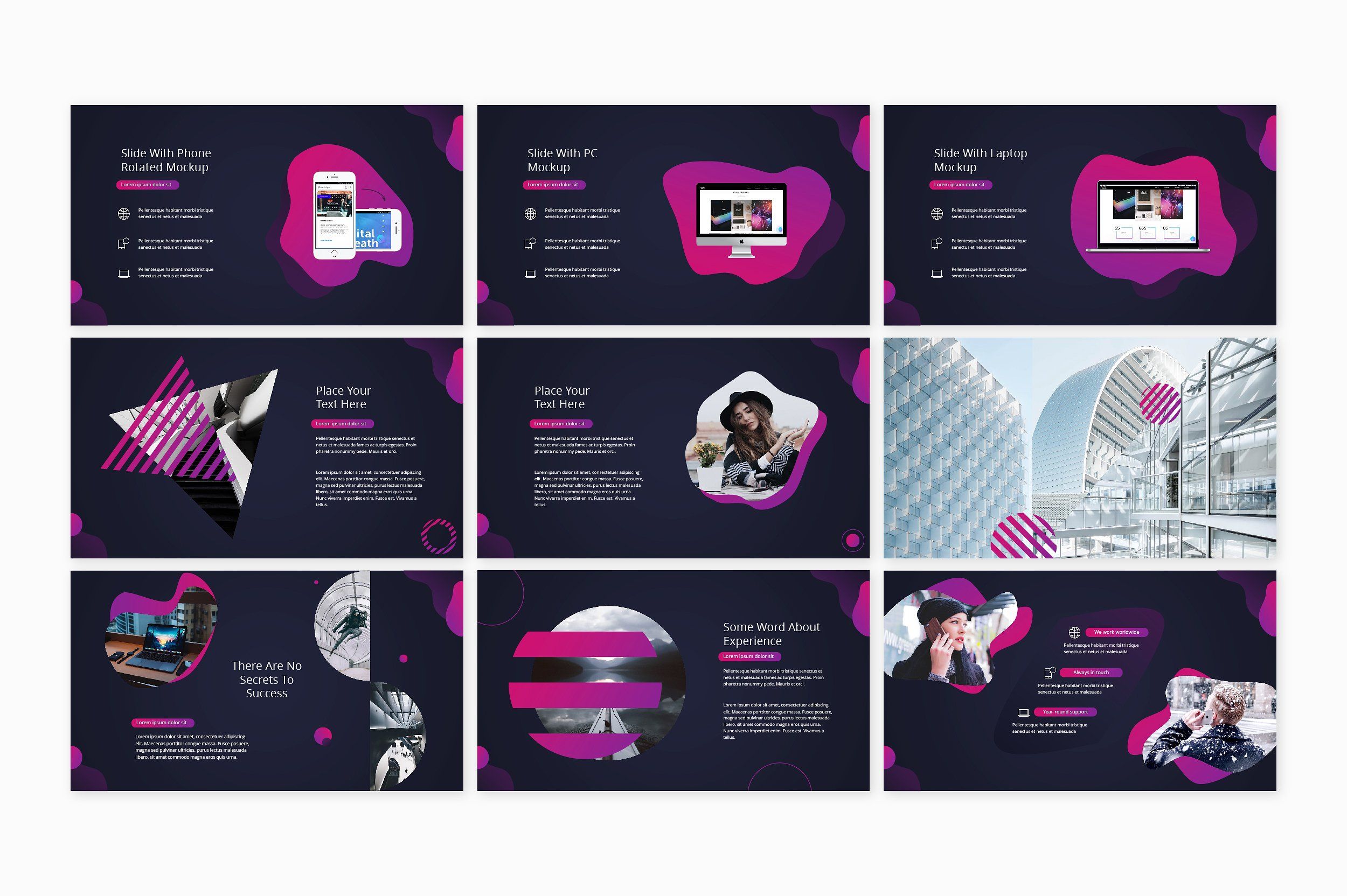 2500x1664 Pitch Powerpoint Template