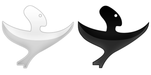 Soulseeksoulseekqt Light Grayscale And Black Icon 512x256 Soulseeksoulseekqt Light Grayscale And Black Icon