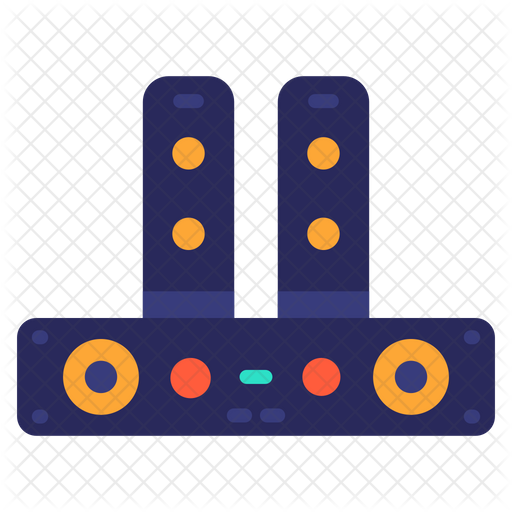512x512 Sound Bar Icon Of Flat Style