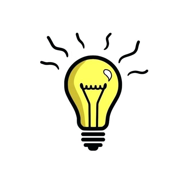 640x640 New Idea Lightbulb Icon Light Bulb Animated Gif Sound Effect