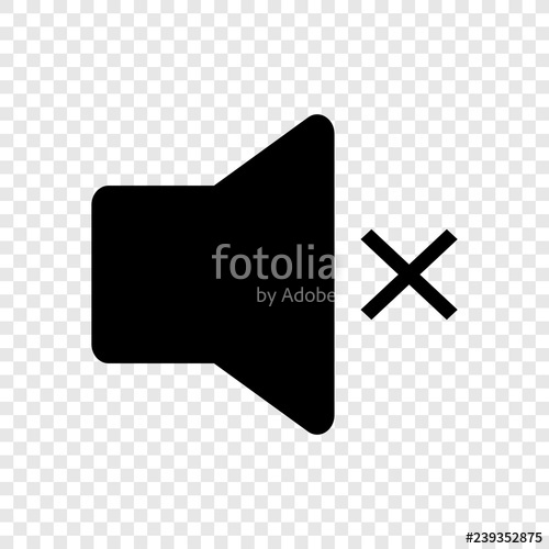 500x500 Sound Icon, Vector Transparent Grid Stock Image And Royalty Free