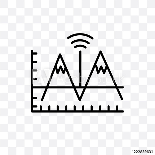 500x500 Sound Icon Isolated On Transparent Background Simple And Editable