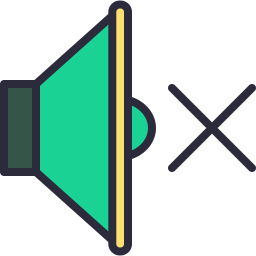 256x256 Sound Off Icon Outline Filled