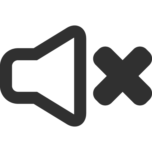 512x512 Sound Off Icon Mono General Iconset Custom Icon Design