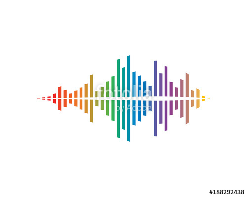 500x400 Sound Wave Vector Icon Stock Image And Royalty Free Vector