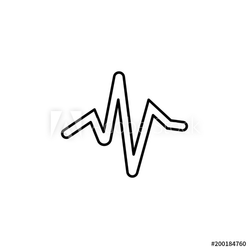 500x500 Sound Wave Icon Element Of Simple Icon For Websites, Web Design