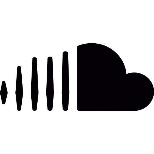 512x512 Black Soundcloud Logo Icons Png