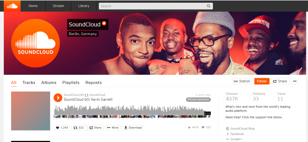 1024x474 Soundcloud Banner Template Understanding Size And Banner