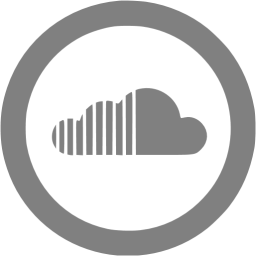 256x256 Gray Soundcloud Icon