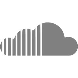 256x256 Gray Soundcloud Icon