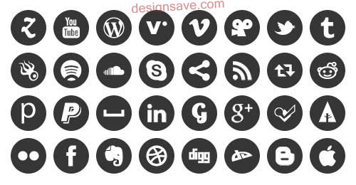 500x260 Excellent Free Social Media Icons For Download