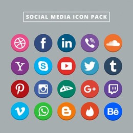 260x260 Download Social Media Icons Soundcloud Clipart Social Media Clip Art