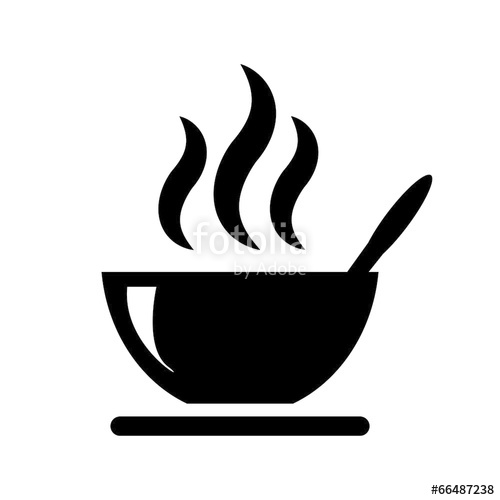 500x500 Soup Icon Stock Image And Royalty Free Vector On Fotolia