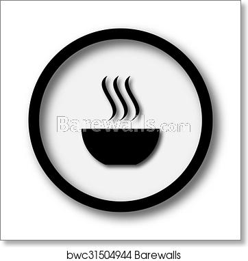 362x382 Soup Icon, Art Print Barewalls Posters Prints