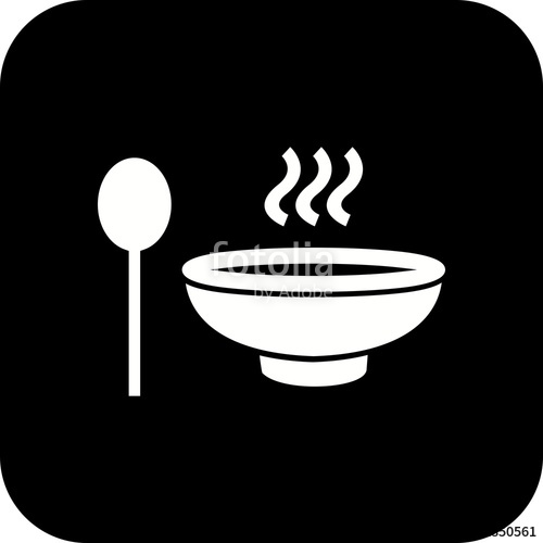500x500 Vector Soup Icon Stock Image And Royalty Free Vector