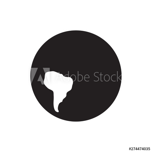 500x500 South America Vector Icon