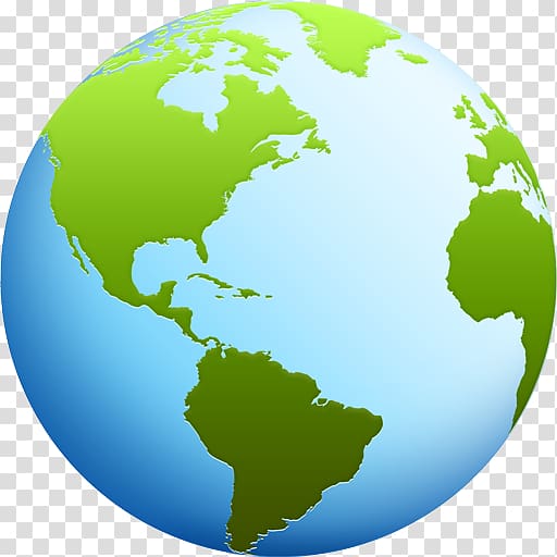 512x512 Earth Illustration, United States South America Map Icon Design