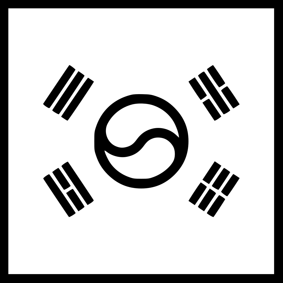 980x980 South Korea Png Icon Free Download