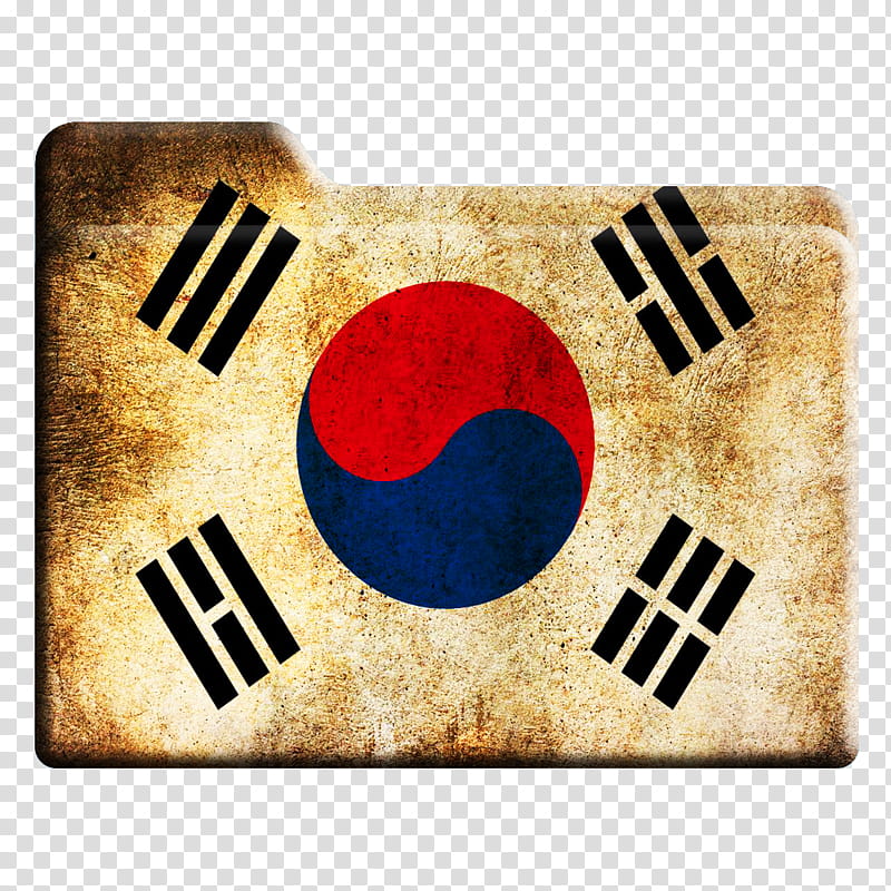 800x800 Hd Grunge Flags Folder Icons Mac Only South Korea Grunge Flag