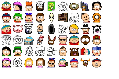 390x260 Southpark Iconset
