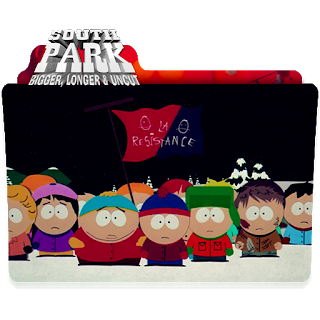320x320 Movie Folder Icons South Park Bigger, Longer Uncut Folder Icon