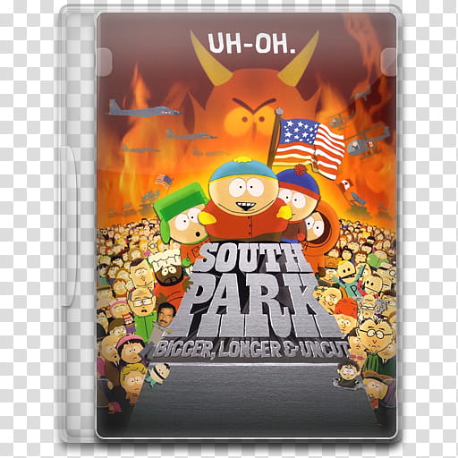 512x512 Movie Icon South Park, Bigger, Longer Uncut, South Park Case