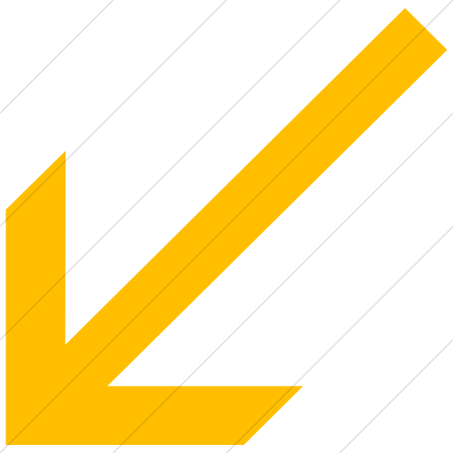 512x512 Iconsetc Simple Yellow Classic Arrows Simple Southwest Icon
