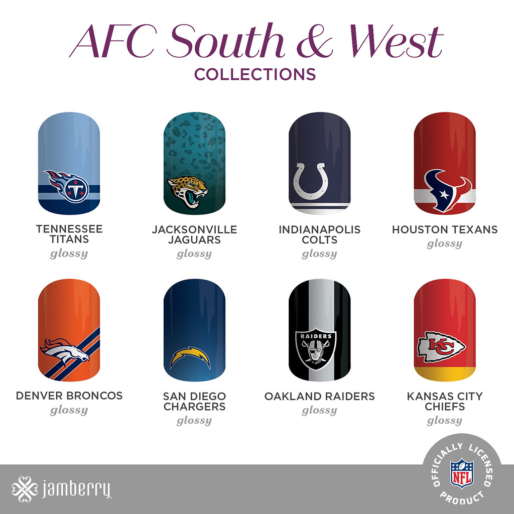 1024x1024 Nfl Sms Icon Collections Afc Southwest Jamberry