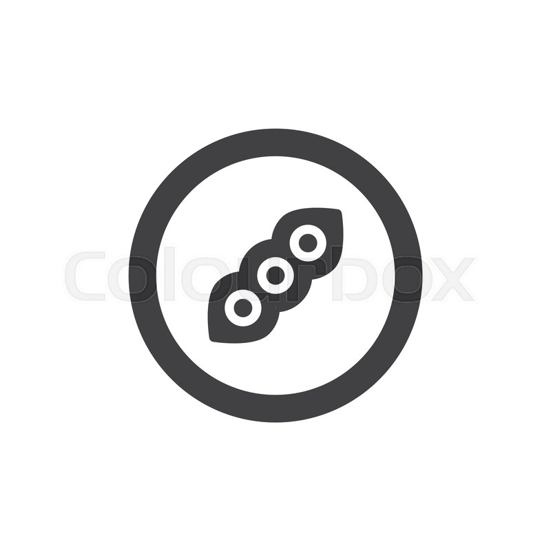 800x800 Soy Beans Seed Vector Icon Filled Stock Vector Colourbox