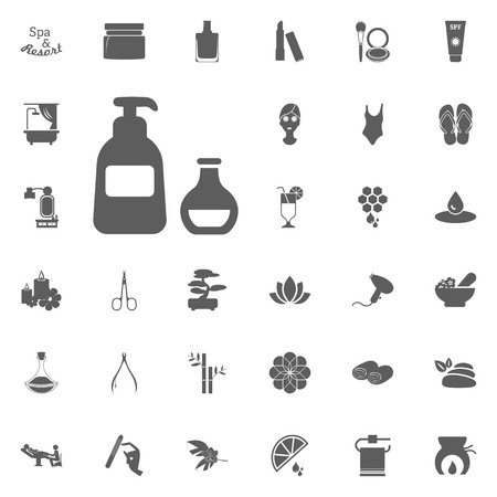 Body And Face Care Lotion Icon Spa And Recreation Vector Set 450x450 Body And Face Care Lotion Icon Spa And Recreation Vector Set