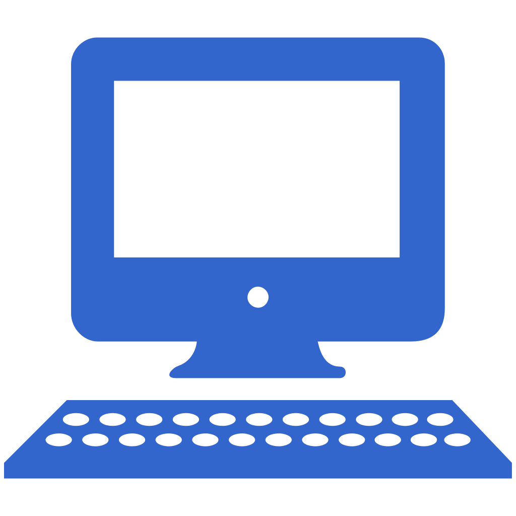 1024x1024 Fileblue Computer Icon