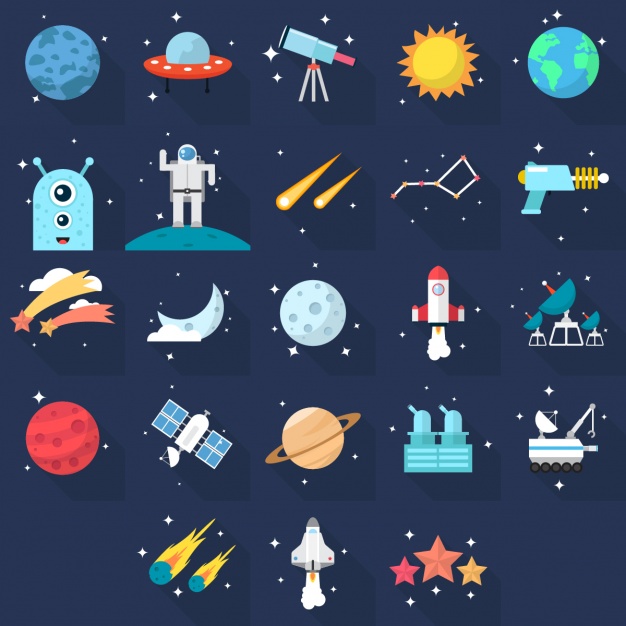 Space Icons Vector Free Download 626x626 Space Icons Vector Free Download