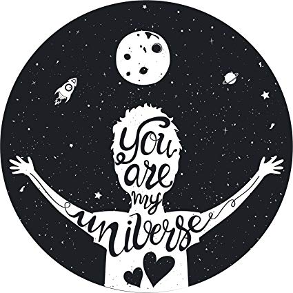 You Are My Universe Calligraphy Galaxy Space Icon 425x425 You Are My Universe Calligraphy Galaxy Space Icon