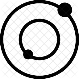 256x256 Space Icon Of Line Style