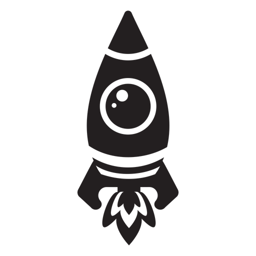 512x512 Space Rocket Kids Flat Icon