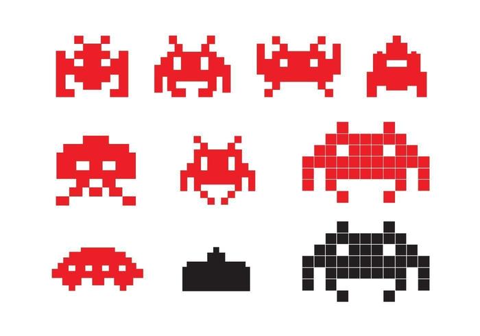 Space Invader Icons 700x490 Space Invader Icons