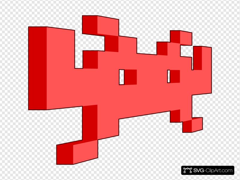 Space Invaders Ufo Clip Art, Icon 800x600 Space Invaders Ufo Clip Art, Icon